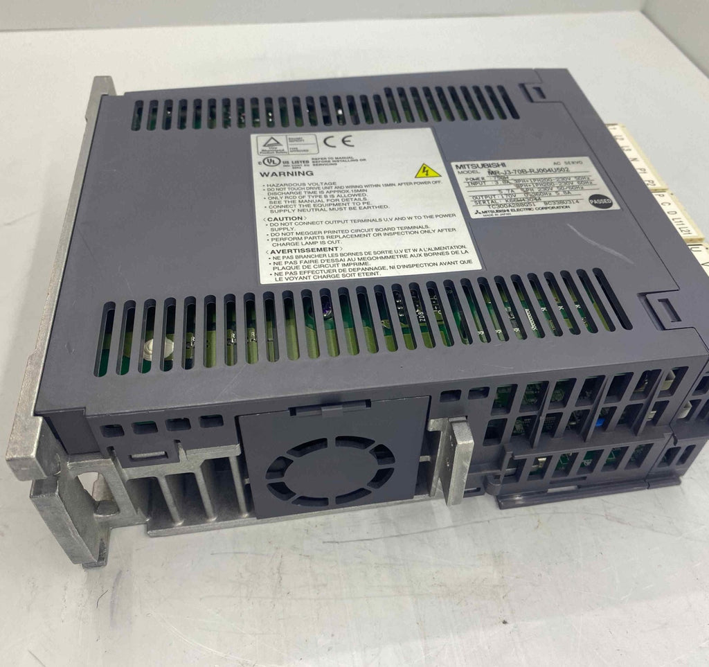 MITSUBISHI MR-J3-70B-RJ004U502 0.75KW 220V SERVO SÜRÜCÜ