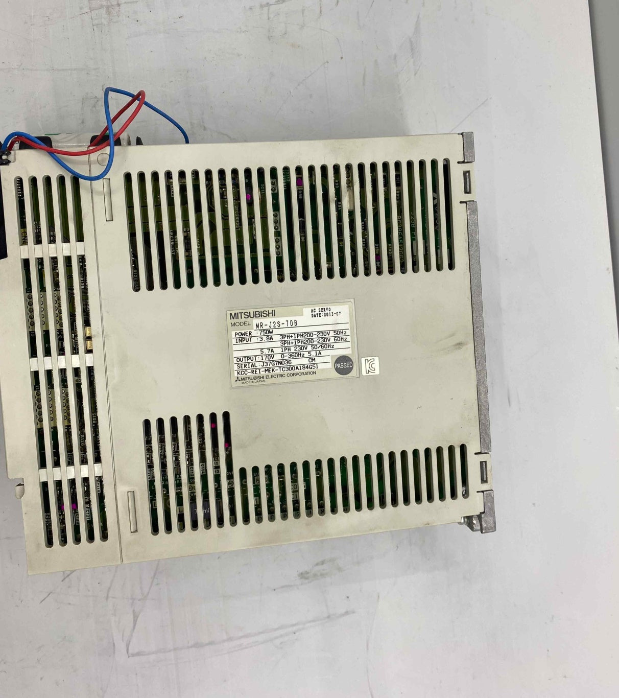 MITSUBISHI MR-J2S-70B 0.75KW 220V SERVO SÜRÜCÜ