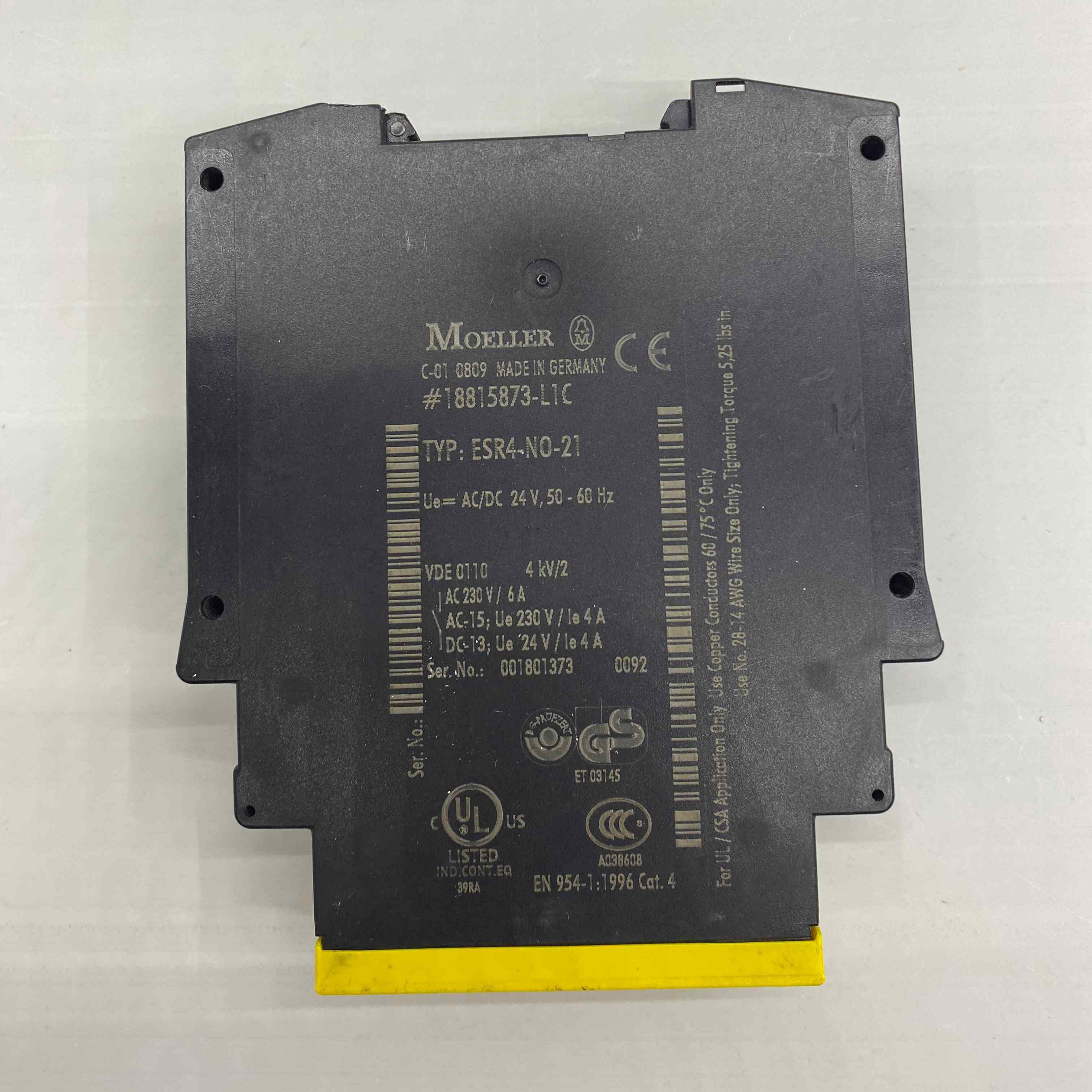 MOELLER ESR4-N0-21  EMNİYET RÖLESİ
