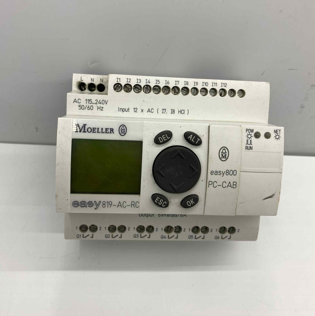 MOELLER EASY819-AC-RC PROGRAMMABLE RELAY PROGRAMLANABİLİR RÖLE