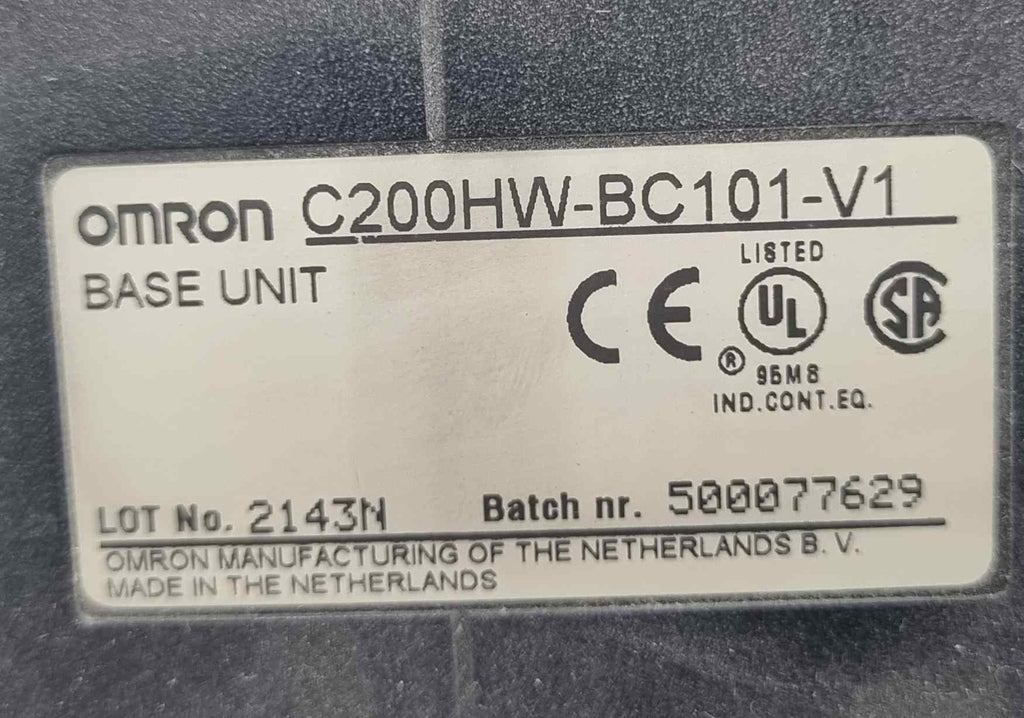 OMRON C200HW-BC101-V1  ARKA PANEL
