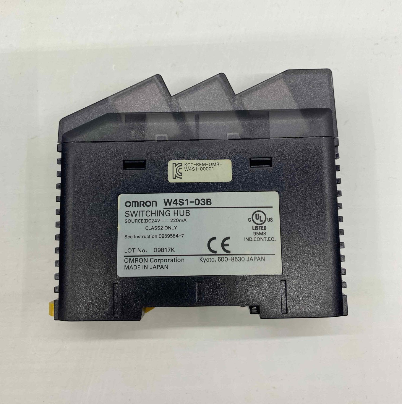 OMRON W4S1-03B  ETERNET SWİTCH HABERLEŞME