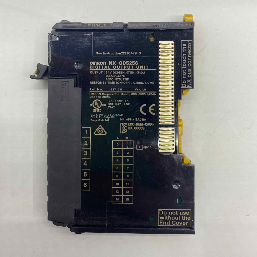 OMRON NX-OD5256  DİGİTAL ÇIKIŞ PLC MODUL