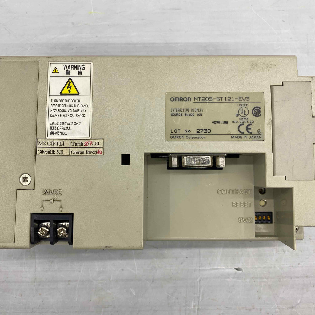 OMRON NT20S-ST121-EV3  EKRAN