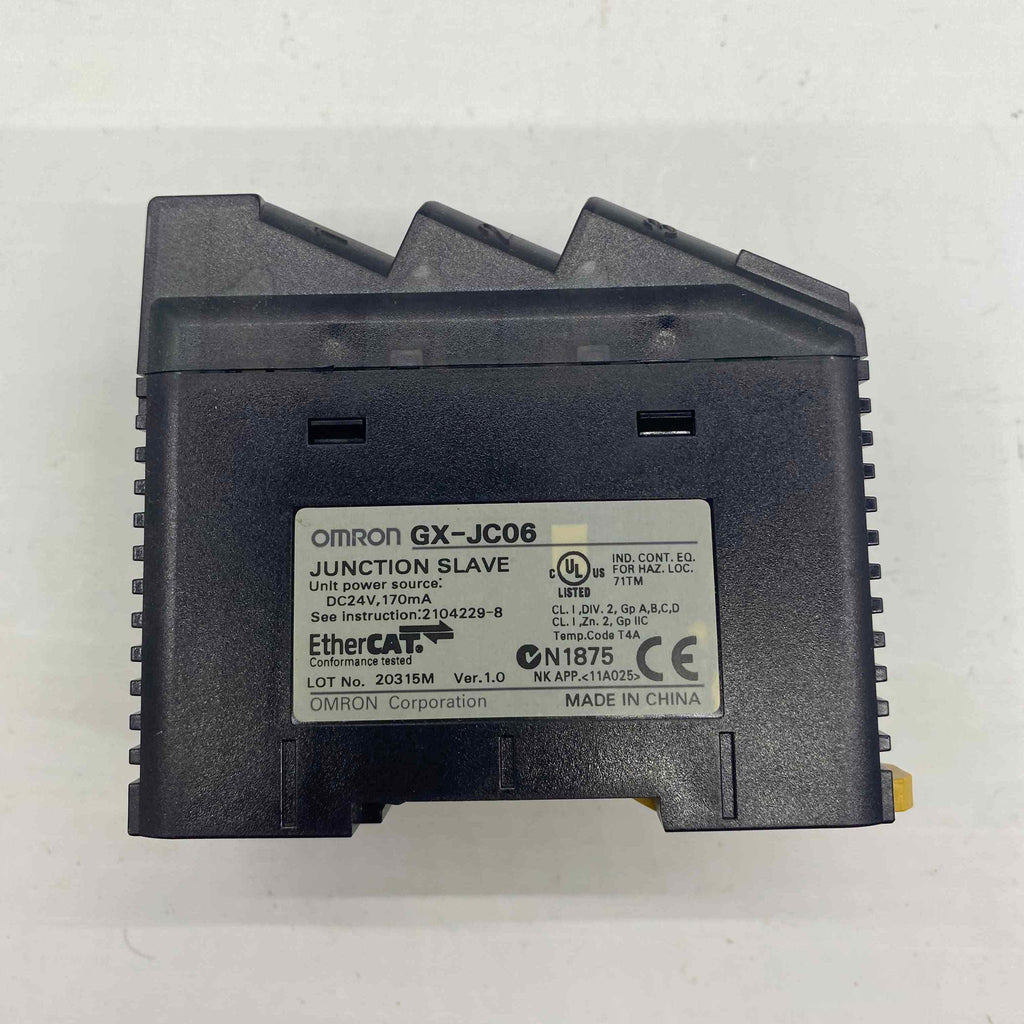 OMRON GX-JC06 ETHERCAT PLC
