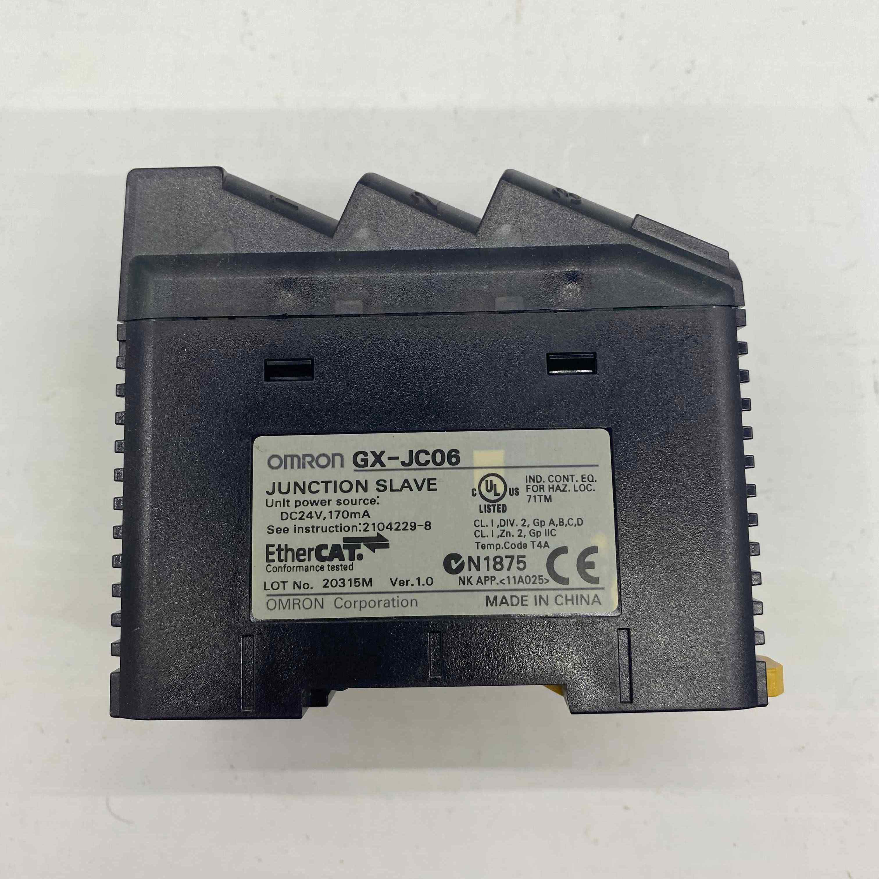 OMRON GX-JC06 ETHERCAT PLC