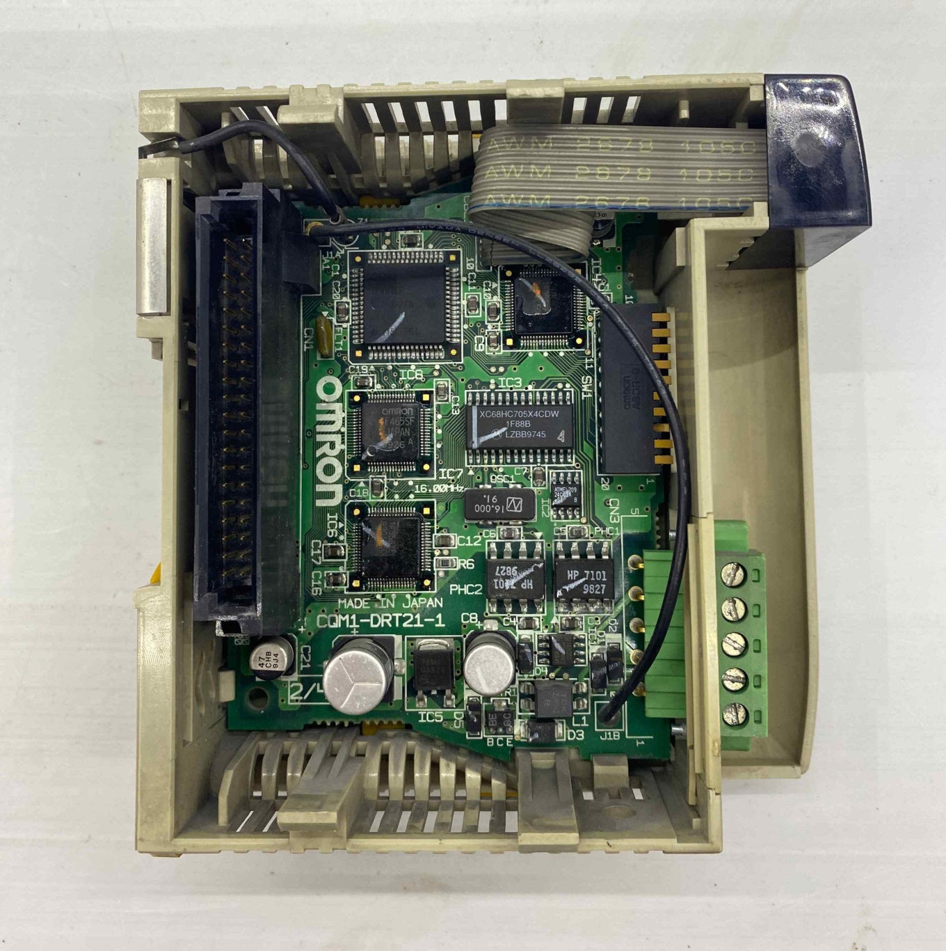 OMRON CQM1-DRT21 HABERLEŞME PLC