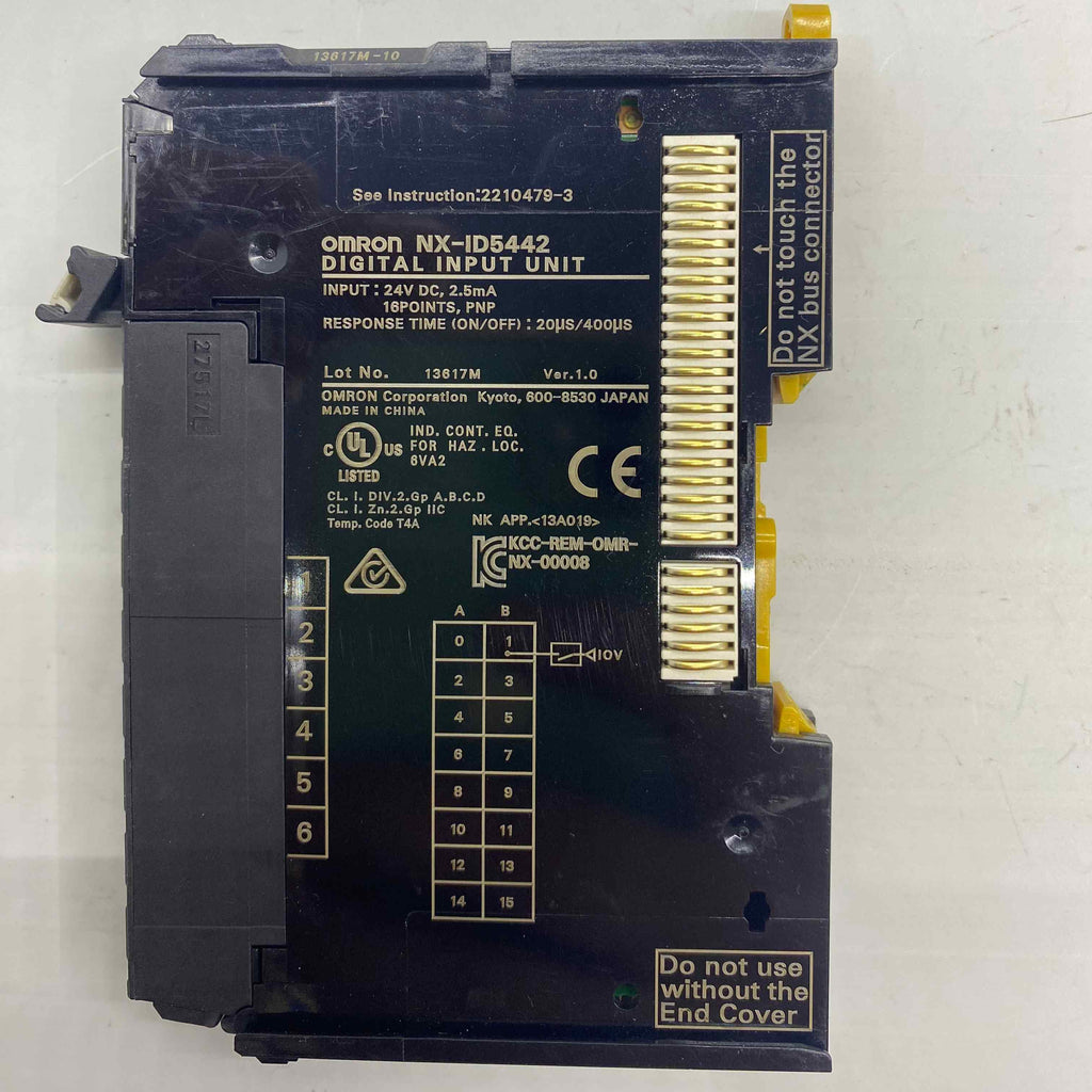 OMRON NX-ID5442  DİGİTAL GİRİŞ PLC MODUL