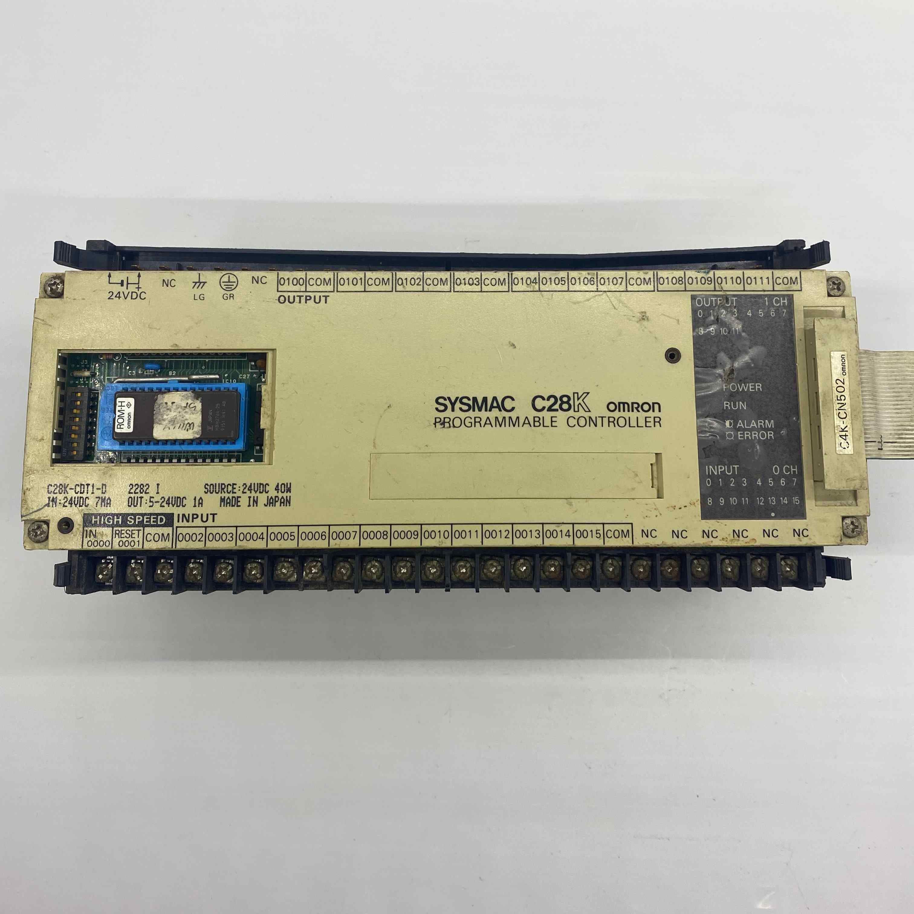 OMRON SYSMAC C28K SYSMAC C28K-CDT1-D PLC