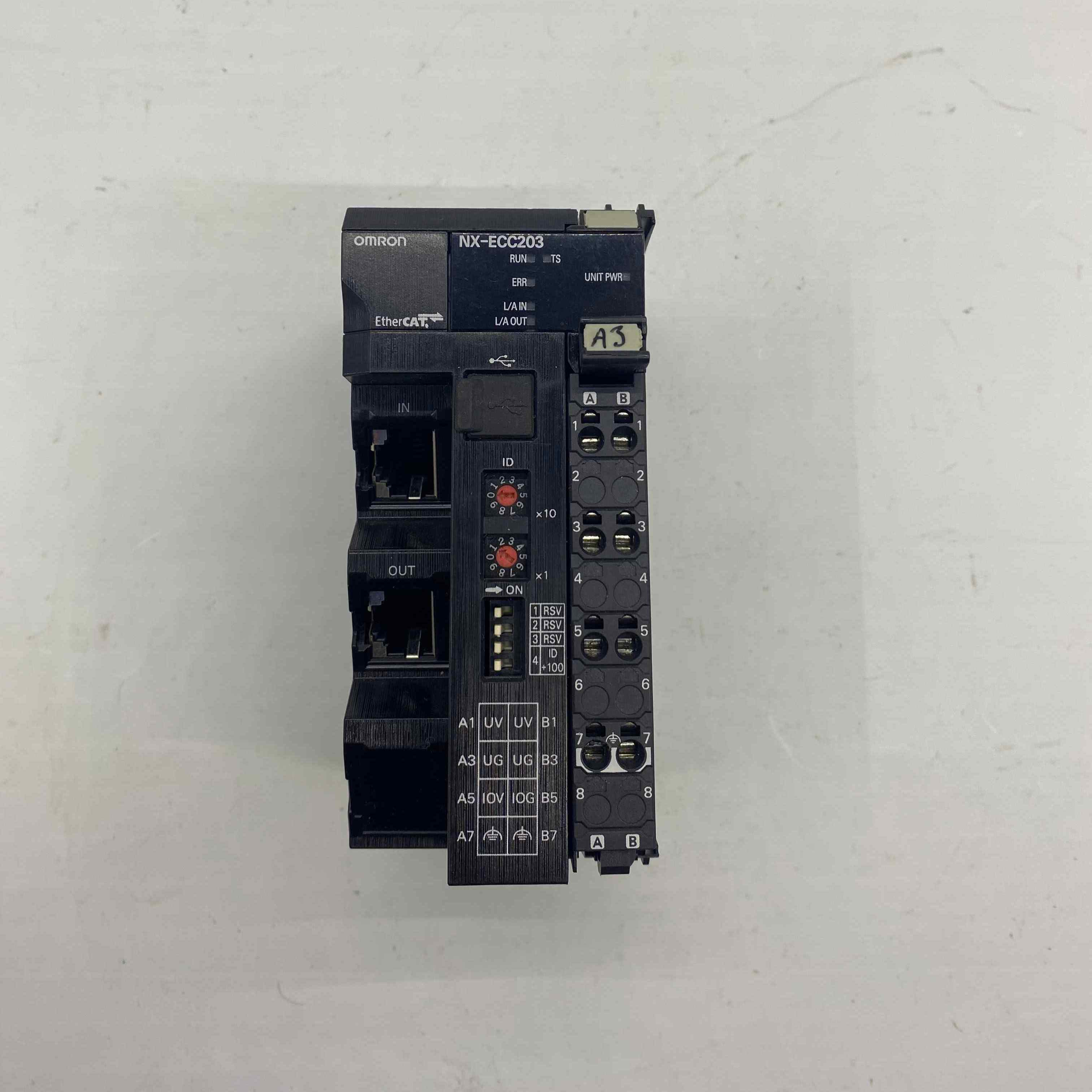 OMRON NX-ECC203  PLC