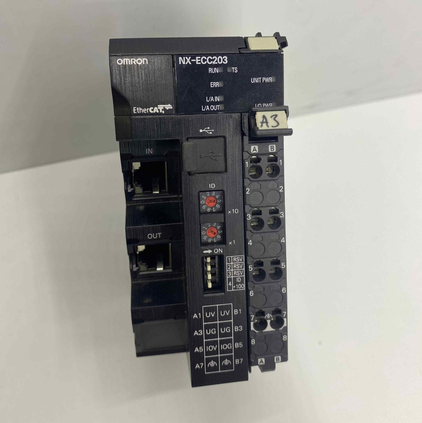 OMRON NX-ECC203  PLC