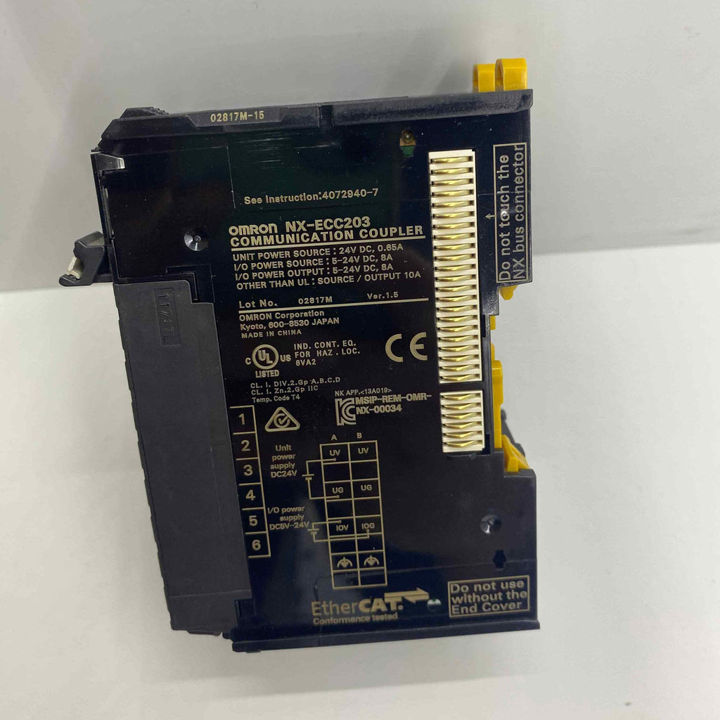 OMRON NX-ECC203  PLC