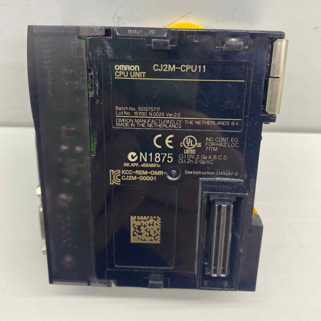 OMRON CJ2M-CPU11  PLC