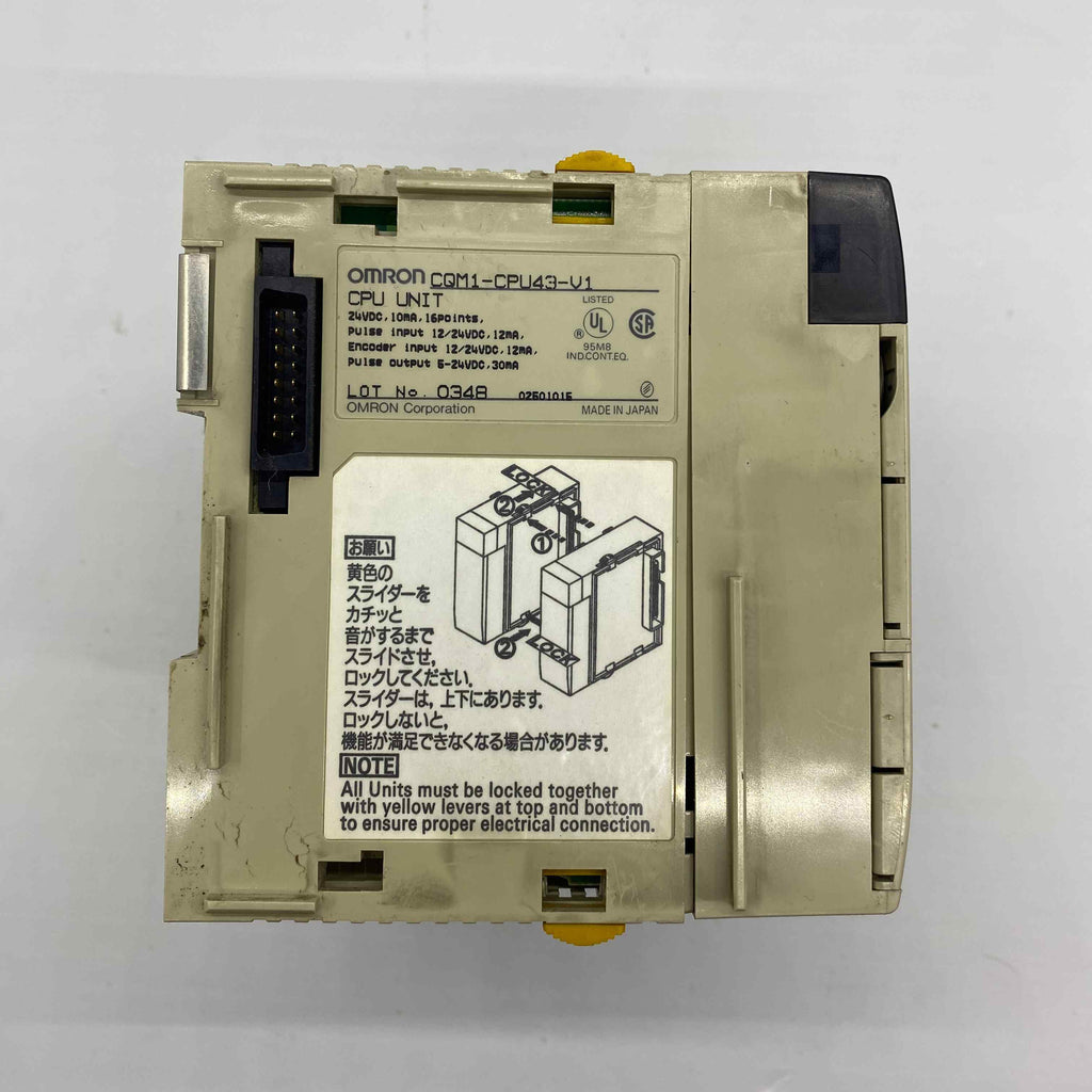 OMRON CQM1-CPU43-V1  PLC