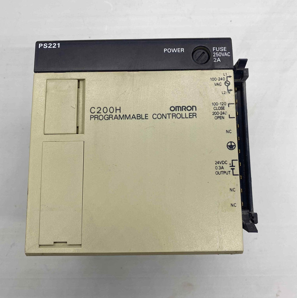 OMRON C200 H-C200H-PS221-C POWER SUPPLY PLC