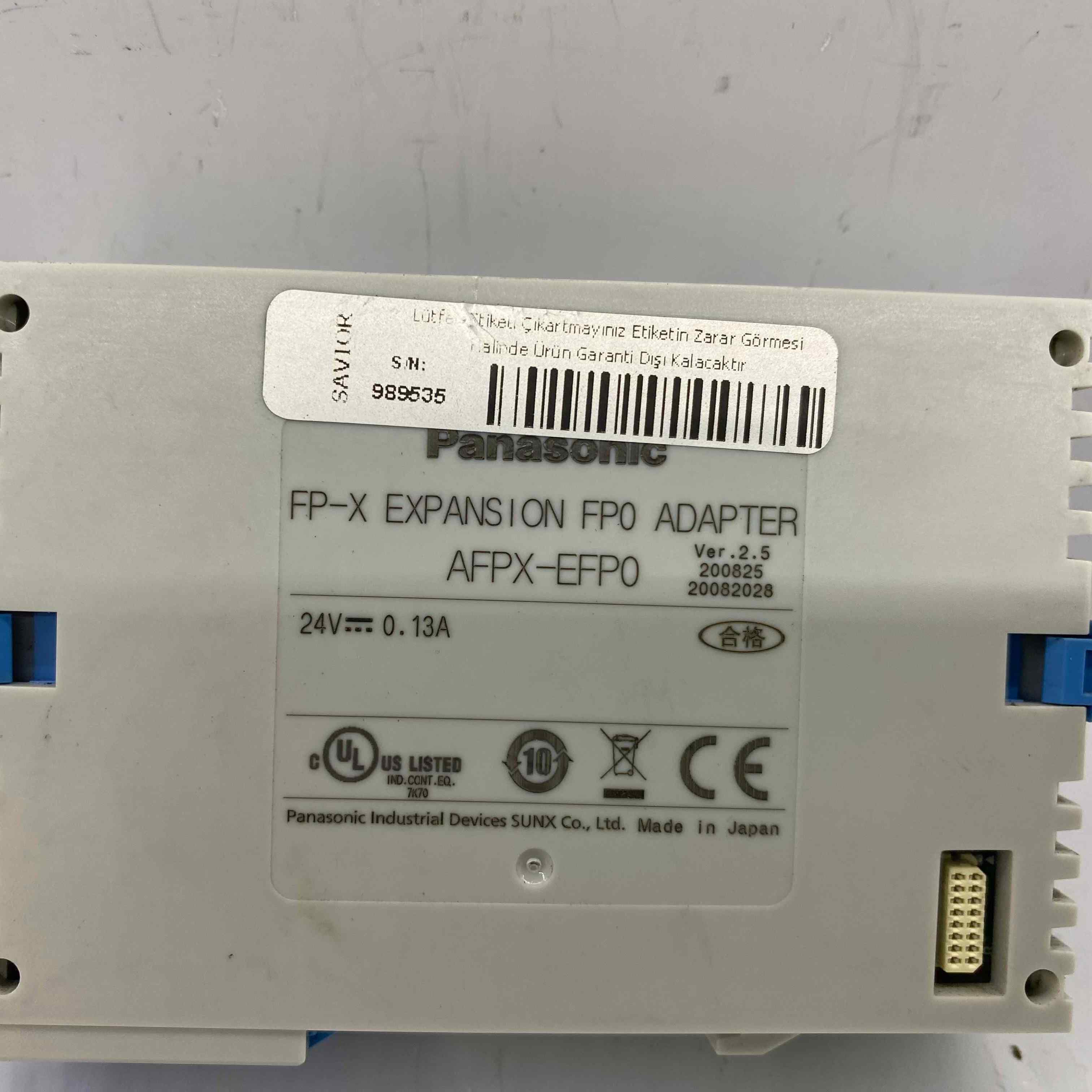 PANASONIC AFPX-EFP0   PLC MODUL
