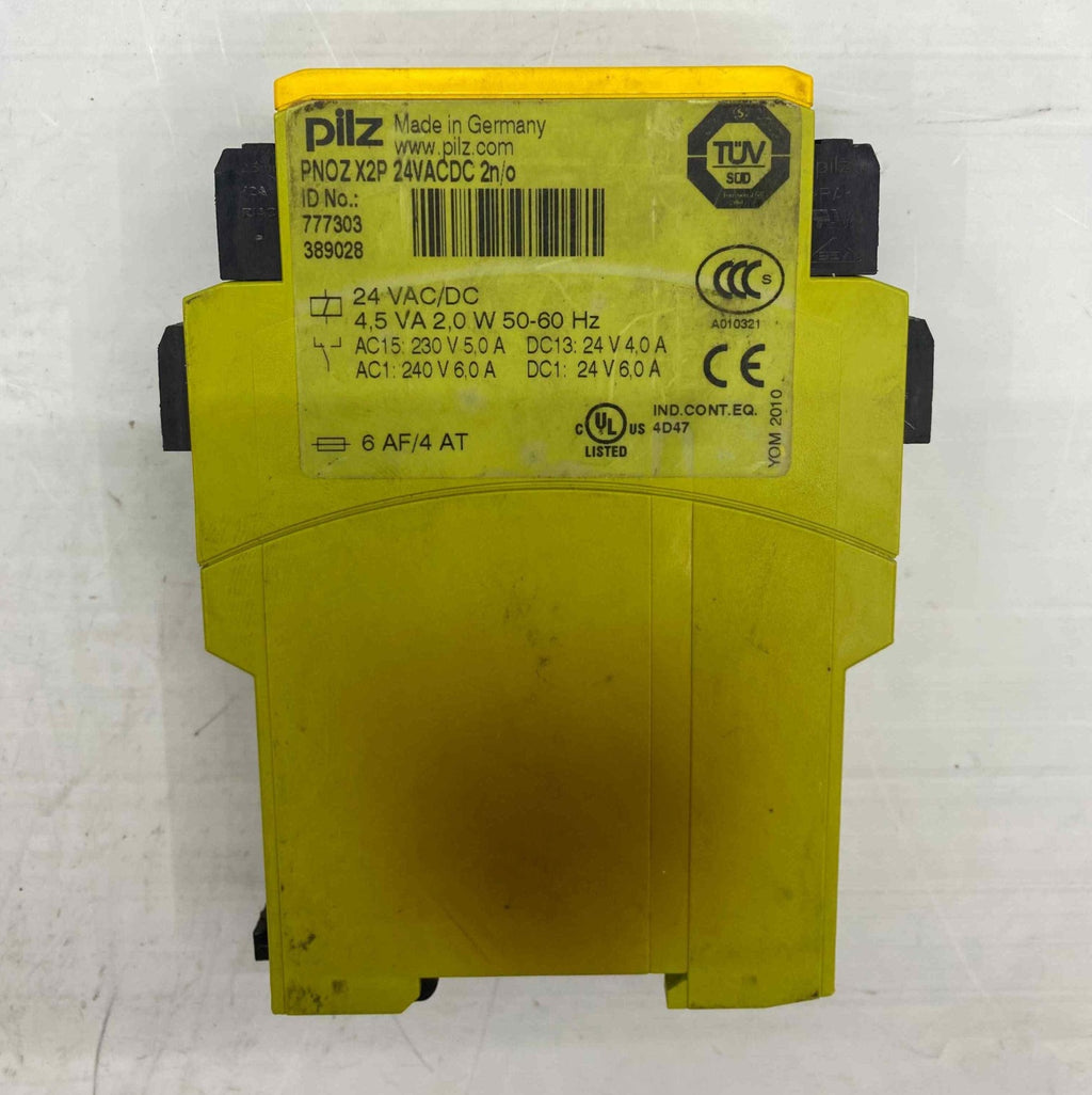 PILZ PNOZ X2P 24VACDC 2N-0 EMNIYET ROLESI