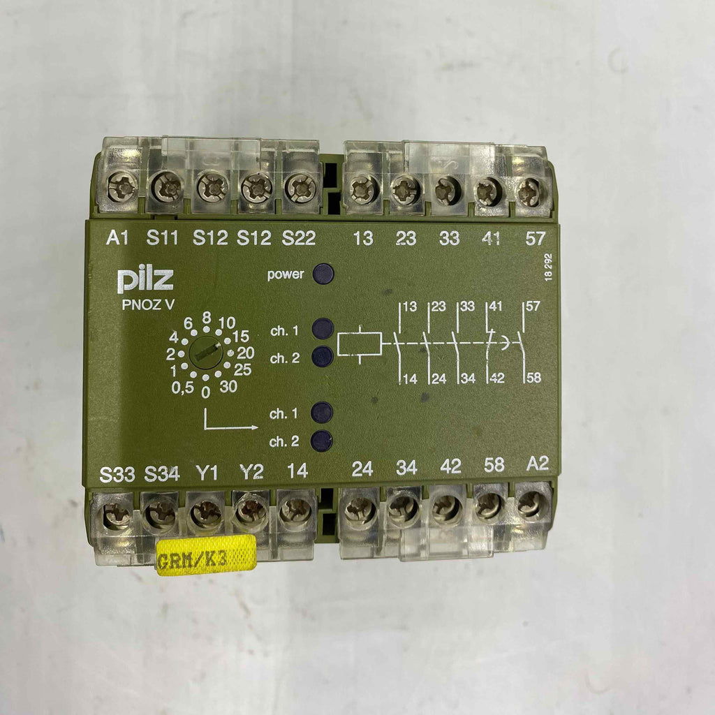 PILZ PNOZV 30S 24VCD 3S 1O 1SZ EMNIYET ROLESI 474790