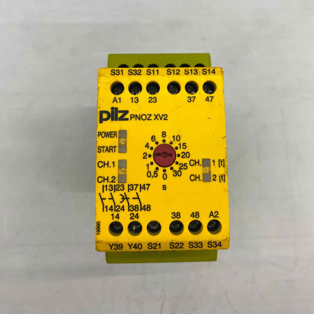 PILZ PNOZ XV2 30-24VDC 2N-0 2N-0T EMNIYET ROLESI