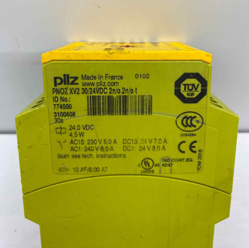 PILZ PNOZ XV2 30-24VDC 2N-0 2N-0T EMNIYET ROLESI