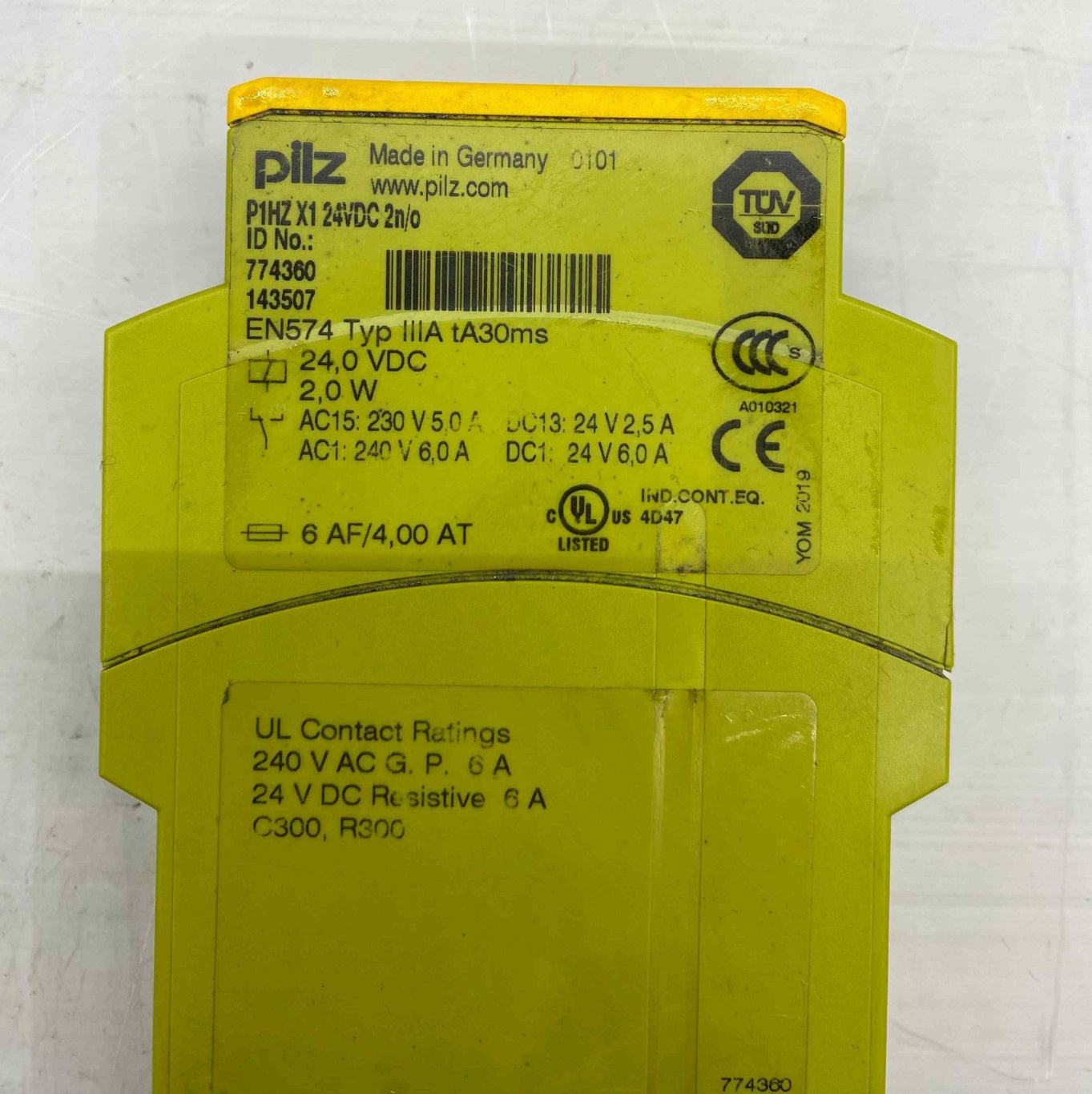 PILZ P1HZ X1 24VDC 2N-0 EMNIYET ROLESI
