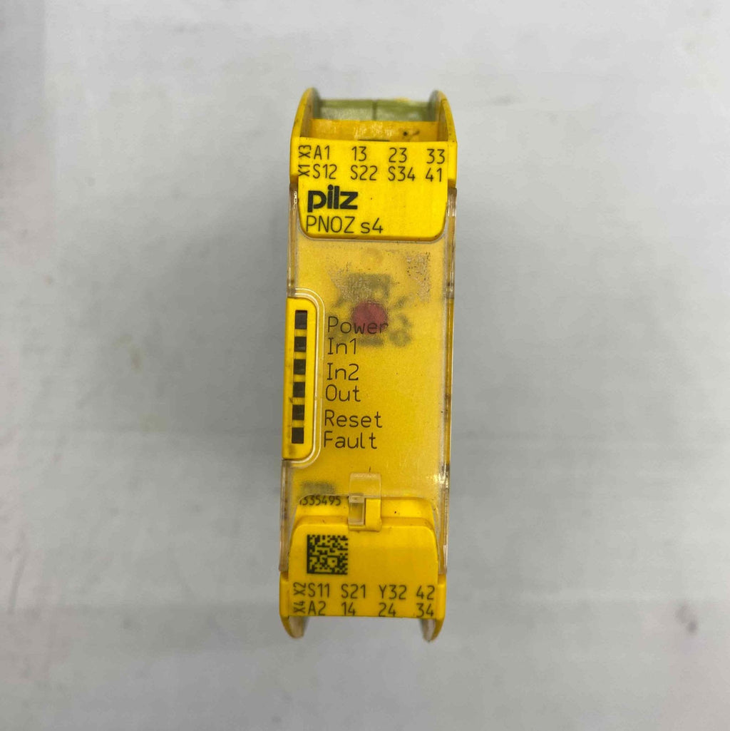PILZ PNOZ S4 C 24 VDC 3N-0 1N-C EMNIYET ROLESI 751104