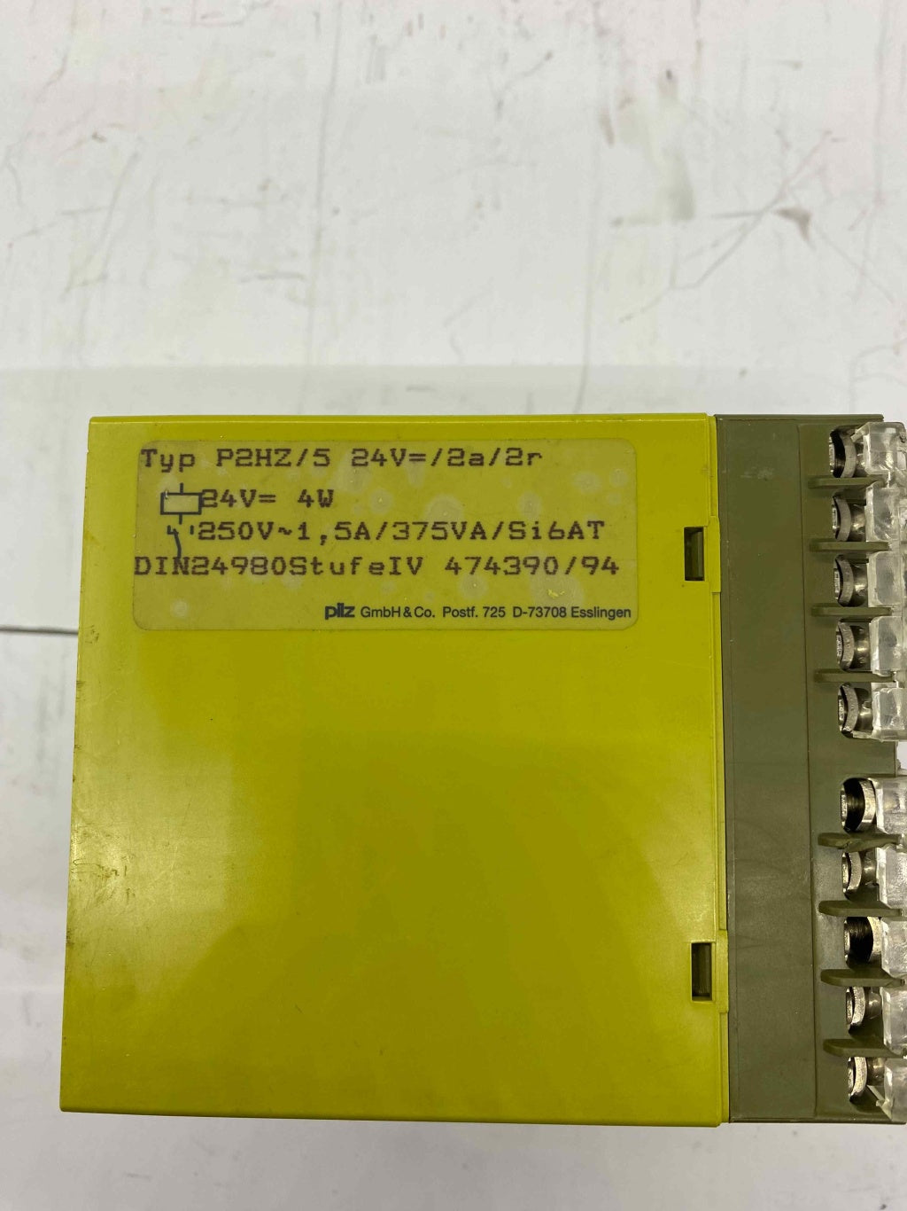 PILZ P2HZ-5 24V--2A-2R EMNIYET ROLESI