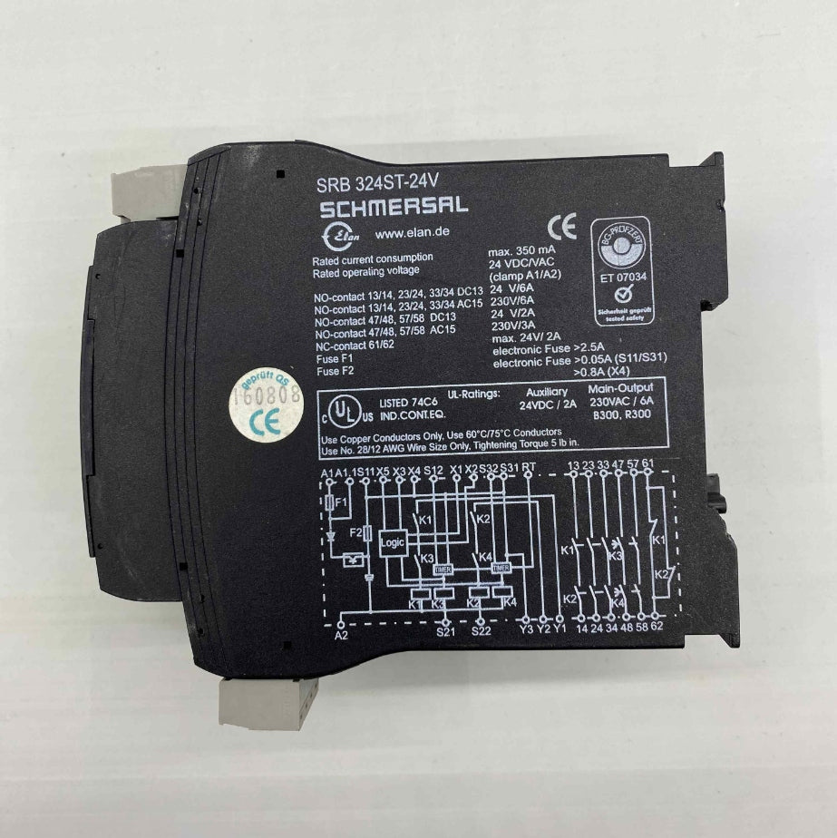 SCHMERSAL SRB 324ST-24V EMNIYET ROLESI