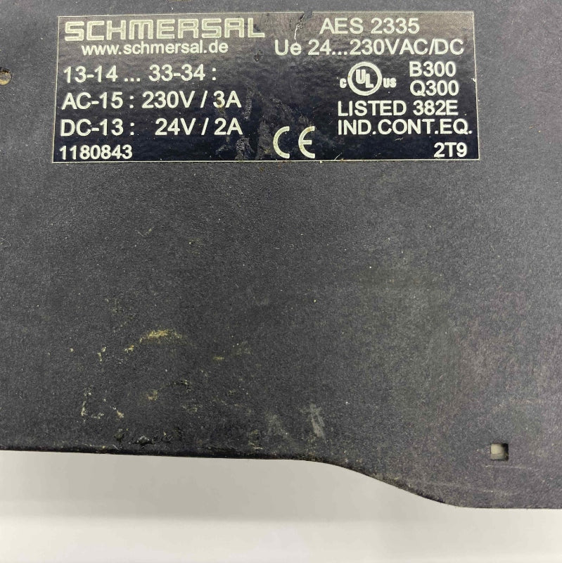 SCHMERSAL AES 2335 EMNIYET ROLESI