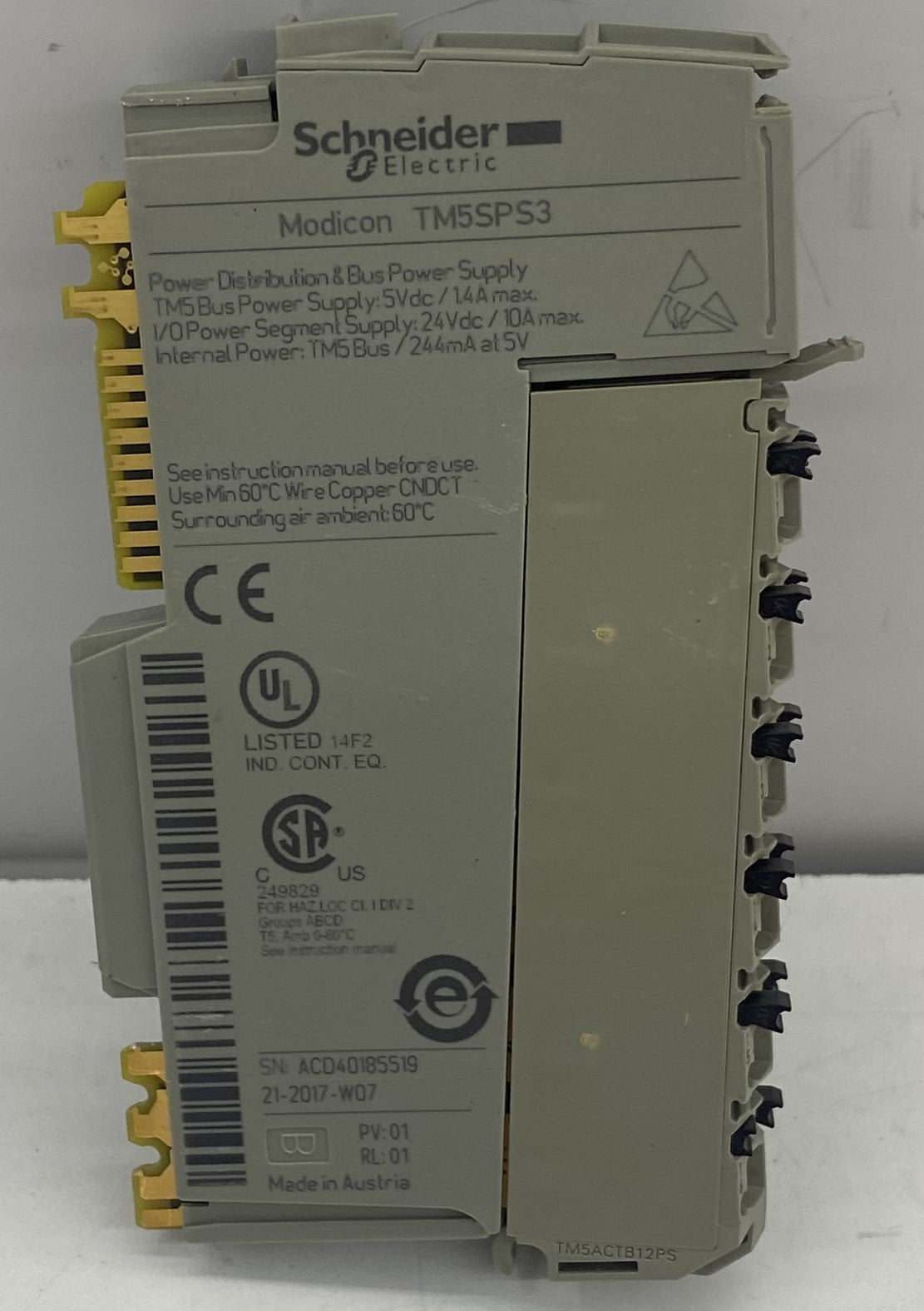 SCHNEİDER SPS 3  PLC