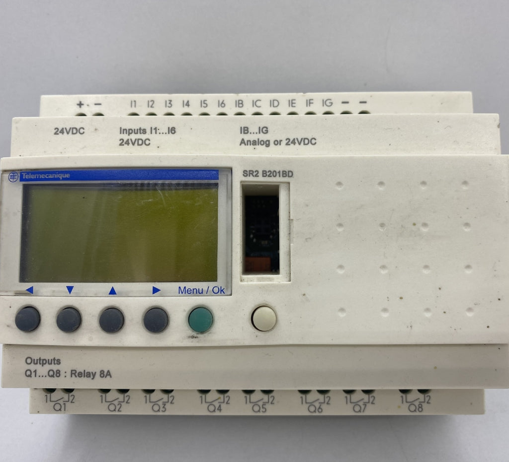 SCHNEIDER SR2 B201BD   PLC MODUL