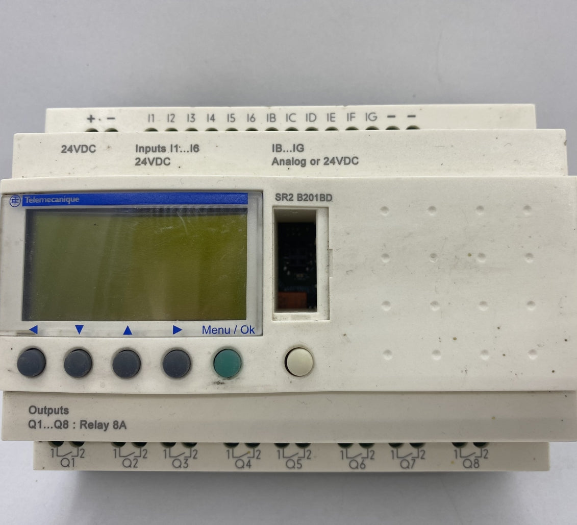 SCHNEIDER SR2 B201BD   PLC MODUL