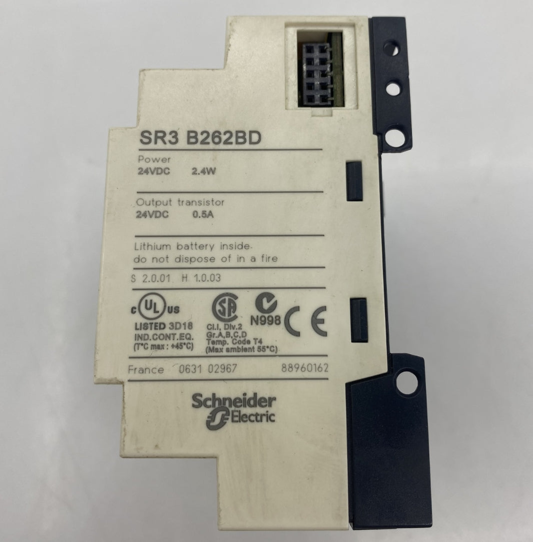 SCHNEIDER SR3 B262BD   PLC MODUL