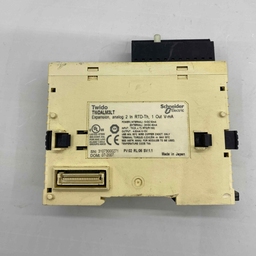 SCHNEİDER TWDALM3LT ANALOG MODÜL PLC
