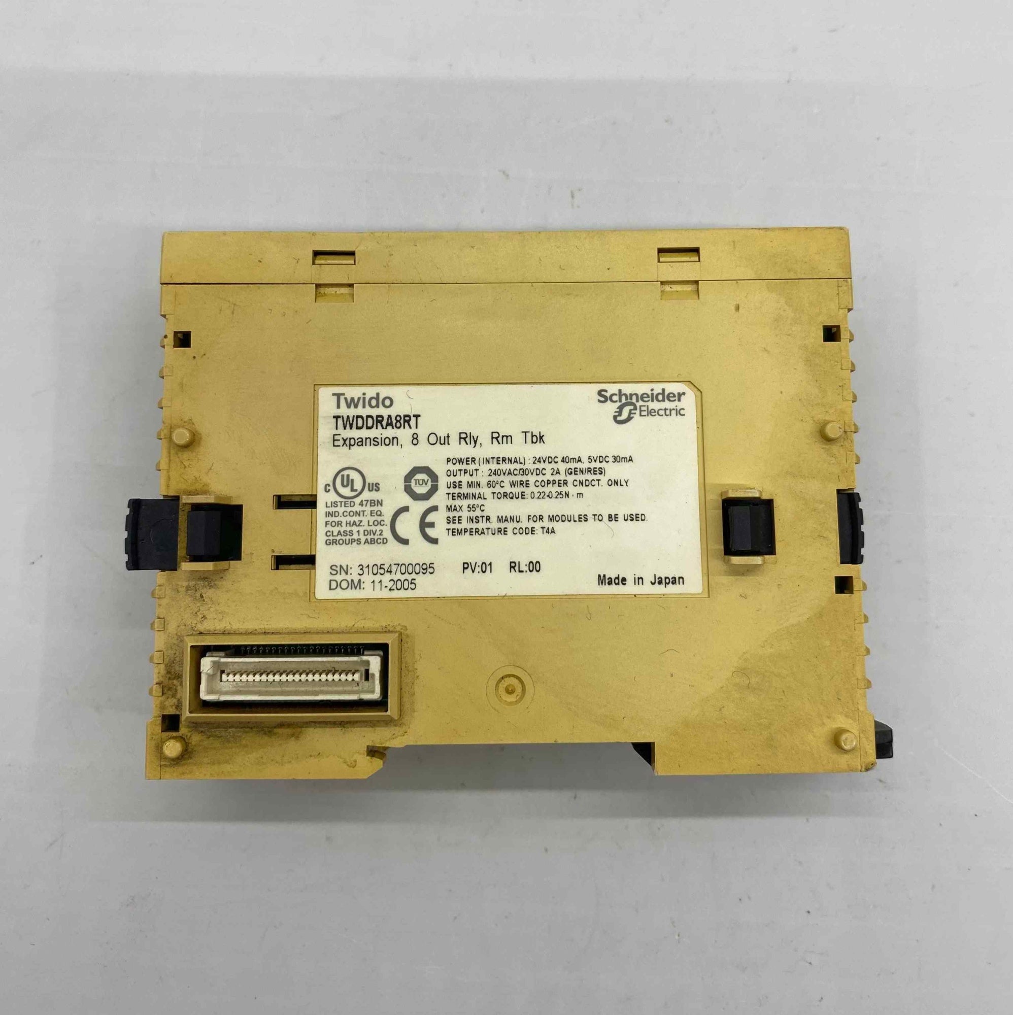 SCHNEIDER TWDDRA8RT   PLC MODUL