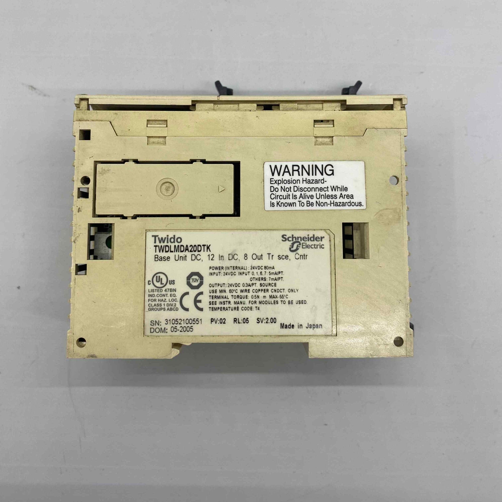 SCHNEİDER TWDLMDA20DTK  PLC