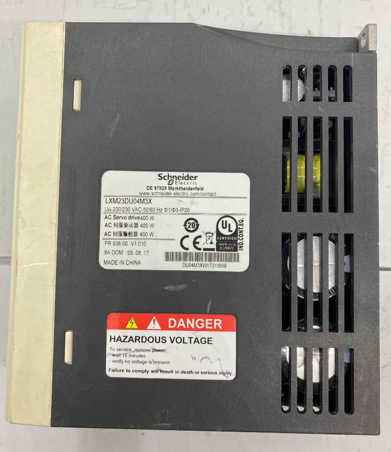 SCHNEİDER LXM23DU04M3X 0.40KW 220V SERVO SÜRÜCÜ