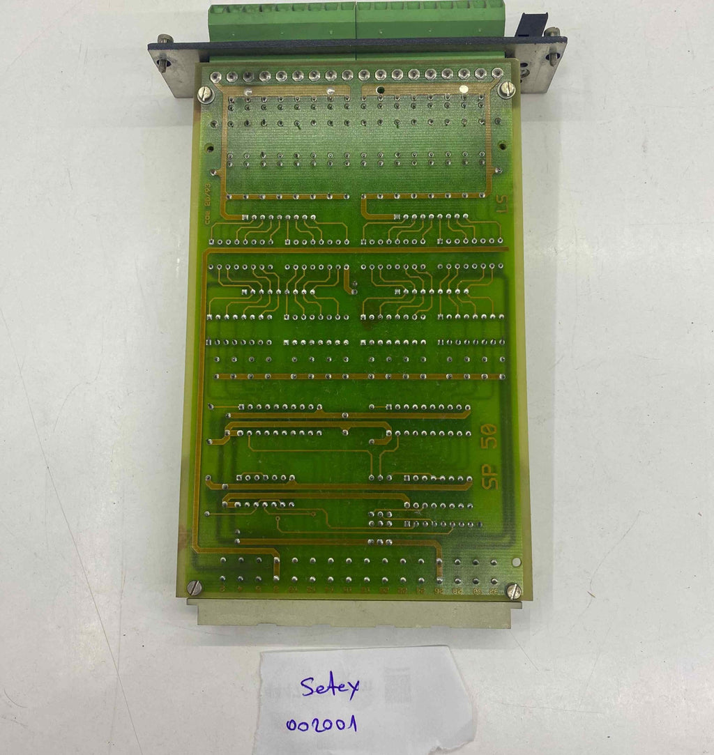 SETEX BG 300002 SP 50 DIGITAL INPUT PLC
