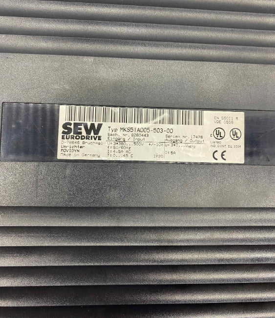 SEW MKS51A005-503-00 5A 380V SERVO SÜRÜCÜ