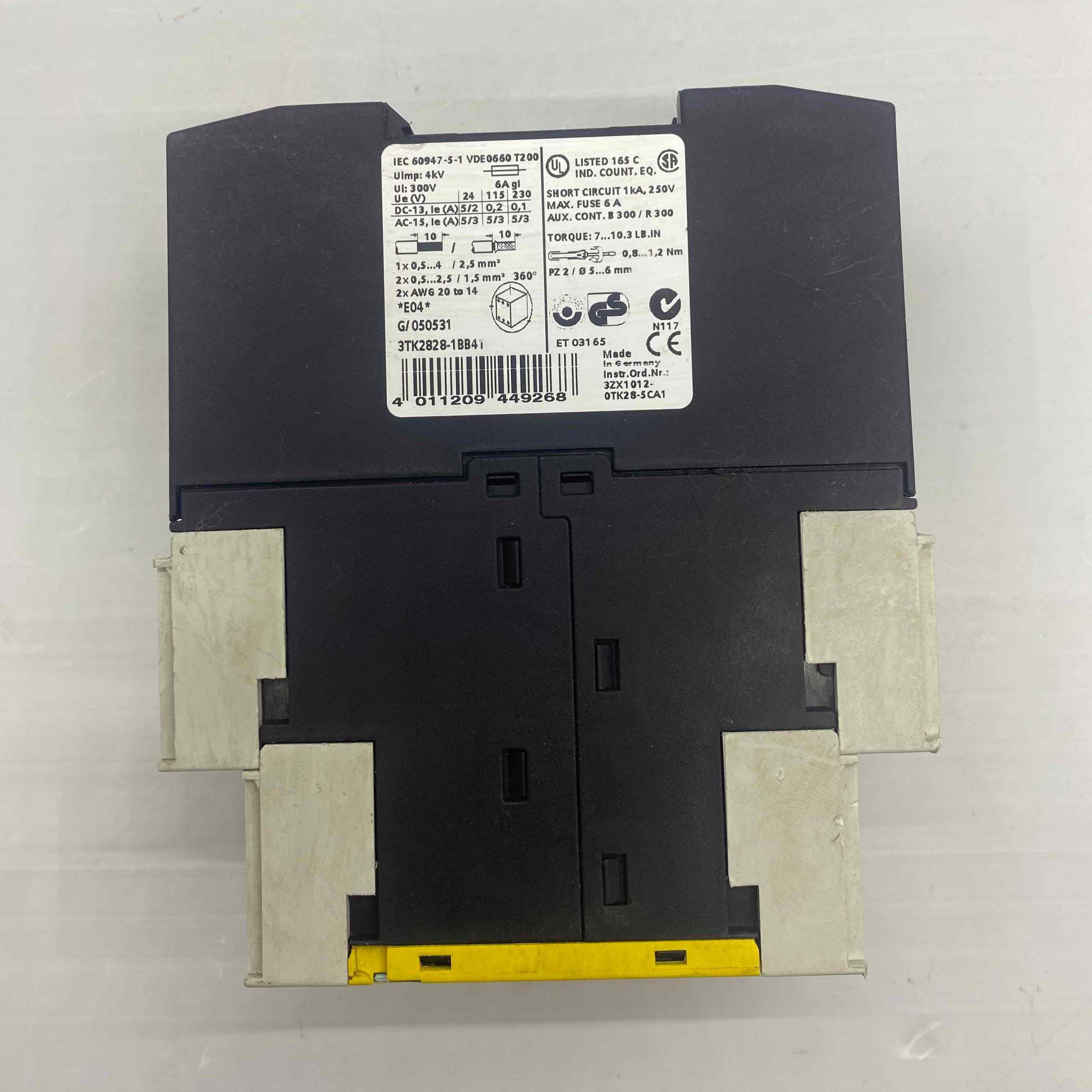 SIEMENS 3TK2828-1BB41 EMNIYET ROLESI