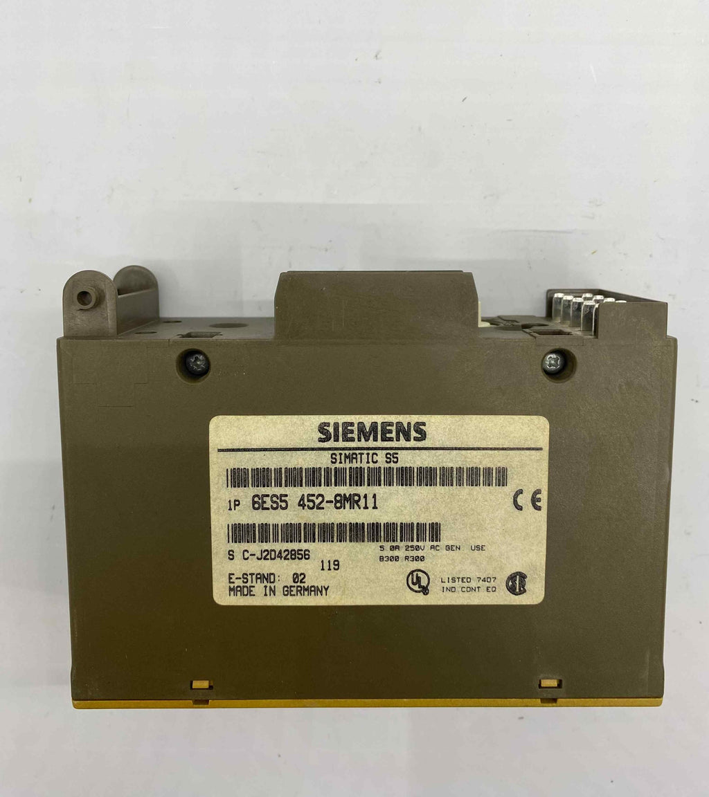 SIEMENS 6ES5 452-8MR11  PLC
