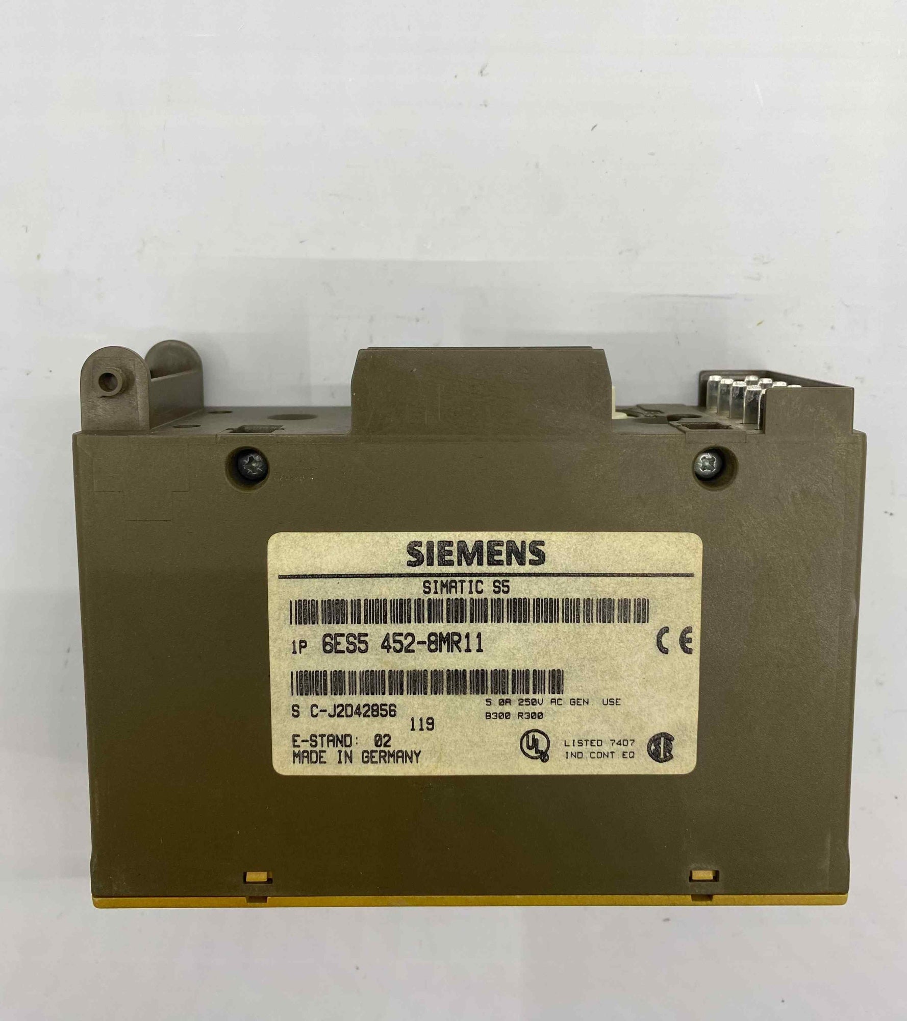 SIEMENS 6ES5 452-8MR11  PLC