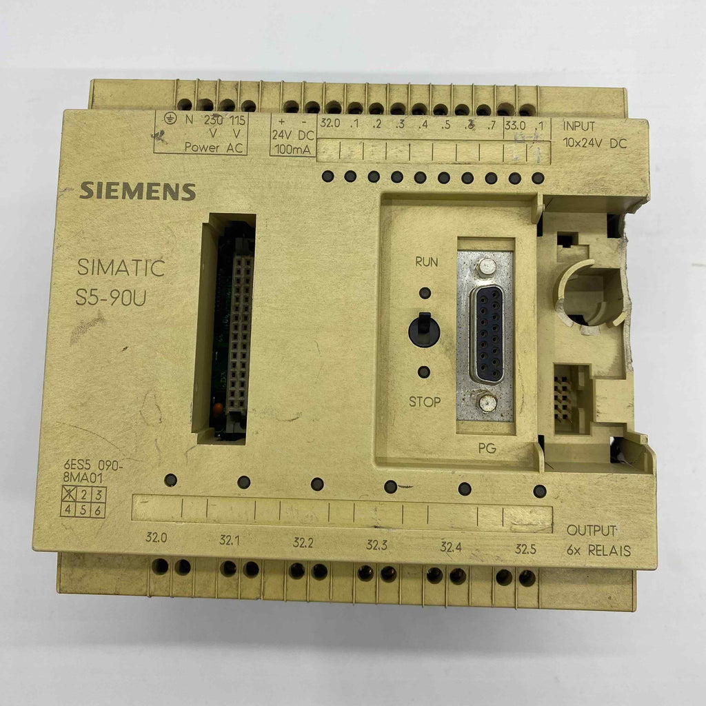 SIEMENS 6ES5 090-8MA01  PLC