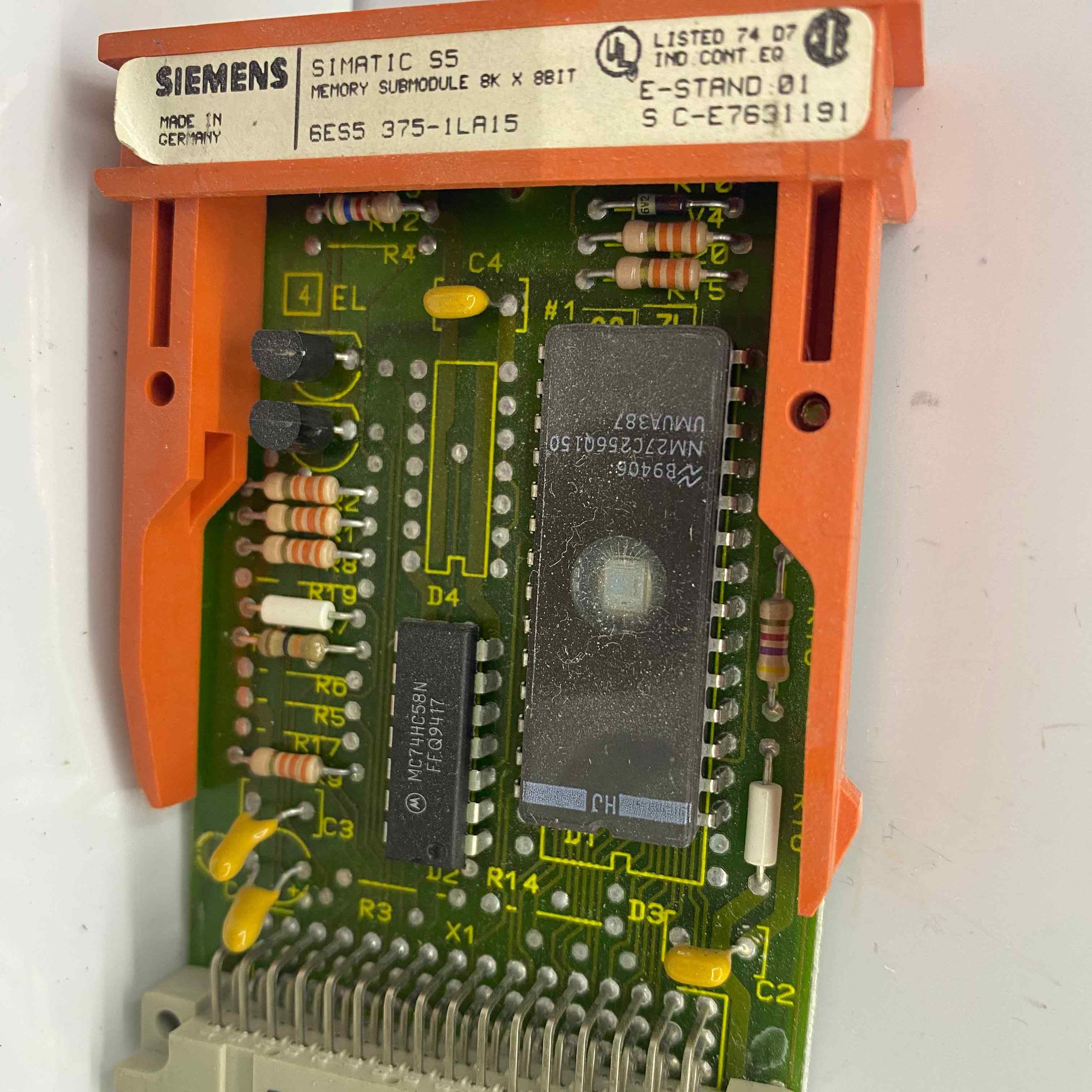 SIEMENS 6ES5 375-1LA15 MODUL S5 HAFIZA KARTI