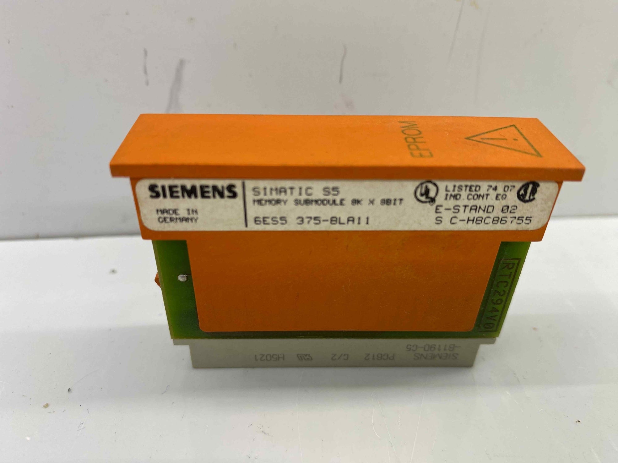 SIEMENS 6ES5 375-8LA11 MODUL S5 HAFIZA KARTI