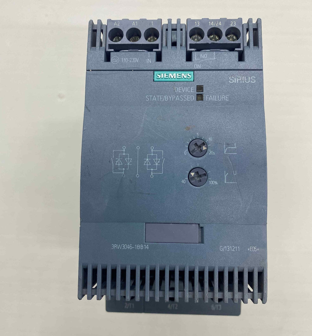 SIEMENS 3RW3046-1BB14 SOFTSTARTER 45KW 380V