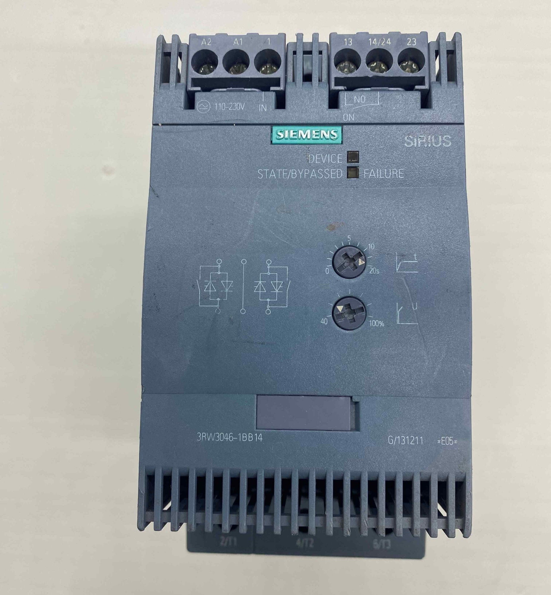 SIEMENS 3RW3046-1BB14 SOFTSTARTER 45KW 380V