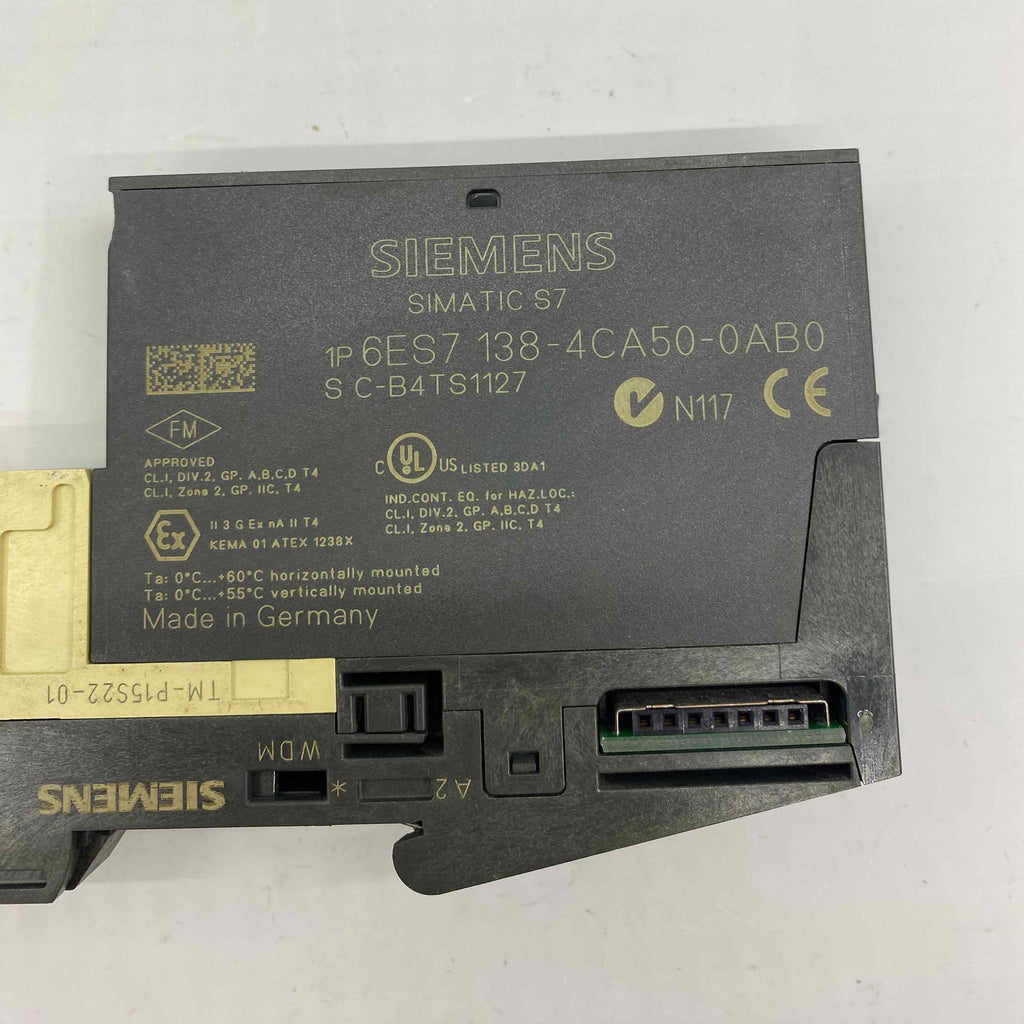 SIEMENS 6ES7 138-4CA50-0AB0 6ES7138-4CA50-0AB0  PLC MODUL