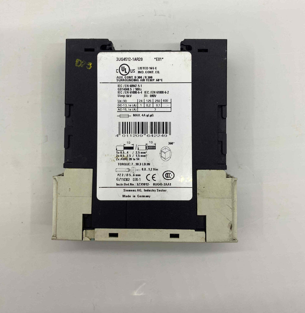 SIEMENS 3UG4512-1AR20 ASIMETRIK KONTROL ROLE
