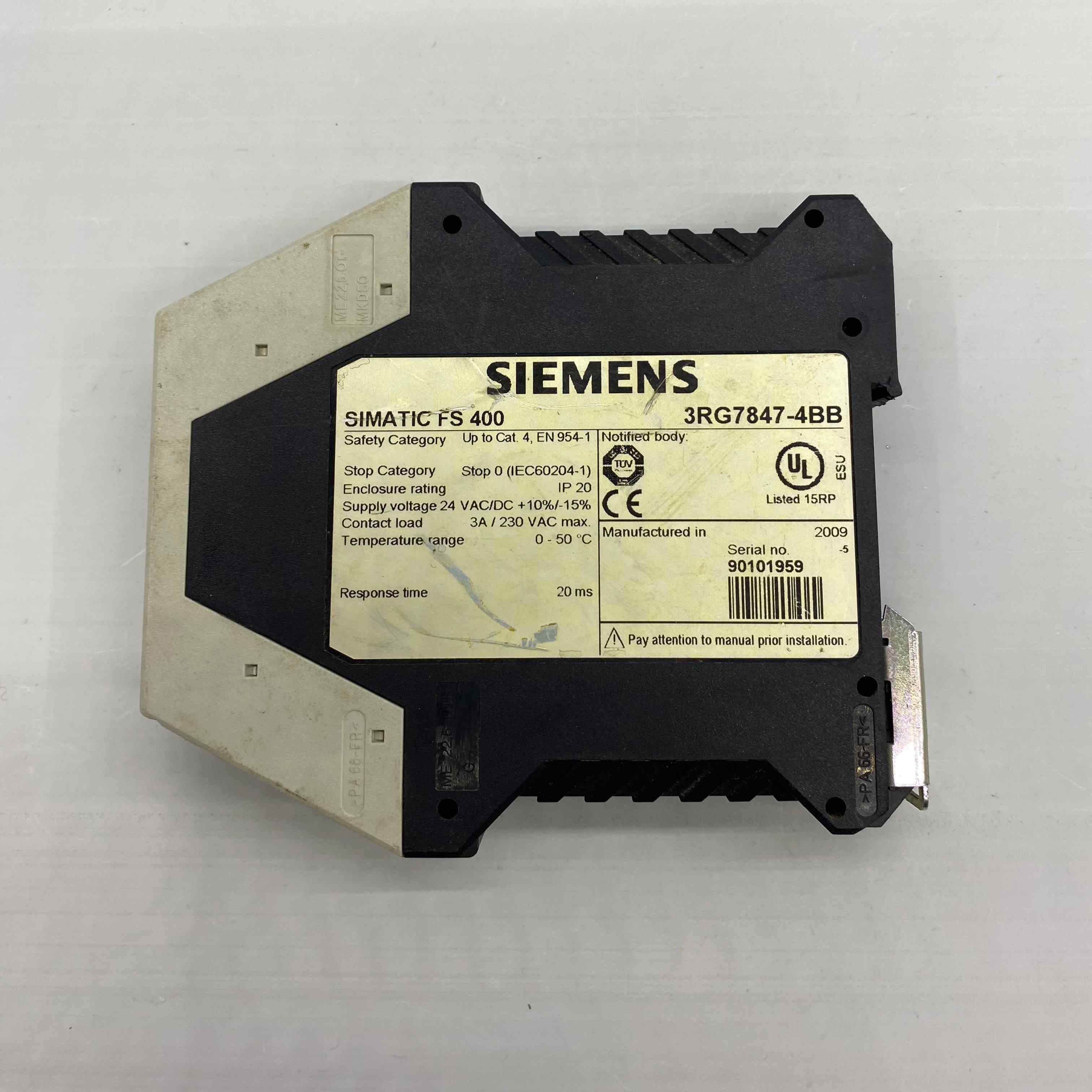 SIEMENS 3RG7847-4BB EMNIYET ROLESI